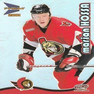 Marian Hossa - 2000 Pacific Prism Hockey Card